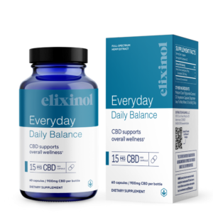 Buy Elixinol Everyday Daily Balance CBD Capsules 900mg