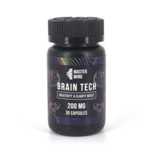 Buy Brain Tech Psilocybin Microdose Capsules (30 x 200mg)